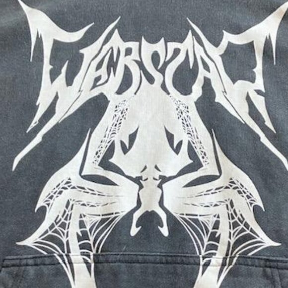 Brotherly Love x Destroy Lonely WEBSTAR Classic SPIDER Hoodie MED - Picture 3 of 10